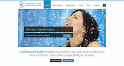Desktop Screenshot of clinicadelsudor.com.mx